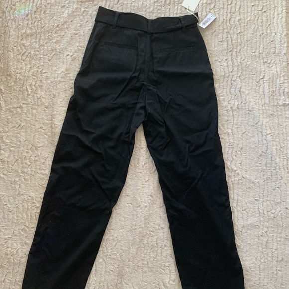 BNWT Aritzia Wilfred Black Tie Pants - Picture 4 of 4